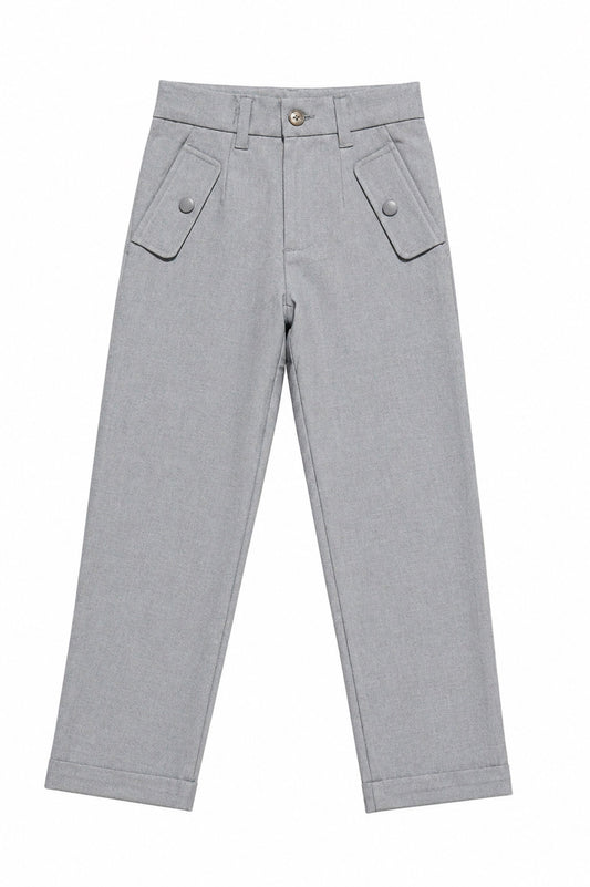 GEORGE GREY TROUSERS
