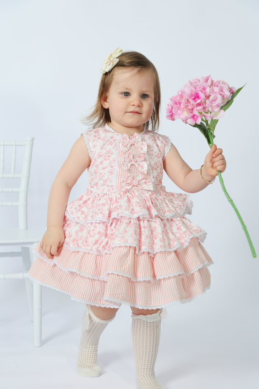 AMELIA RUFFLE DRESS