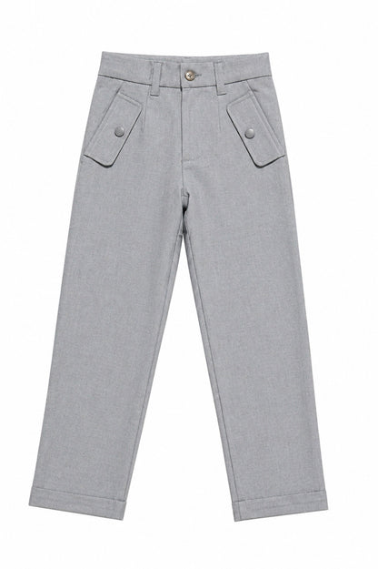 GEORGE GREY TROUSERS