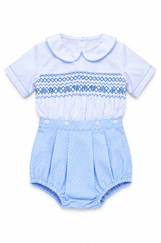 HENRY HAND-SMOCKED SET